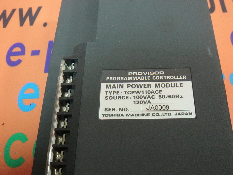 TOSHIBA TCPW110ACE - PLC DCS SERVO Control MOTOR POWER SUPPLY IPC
